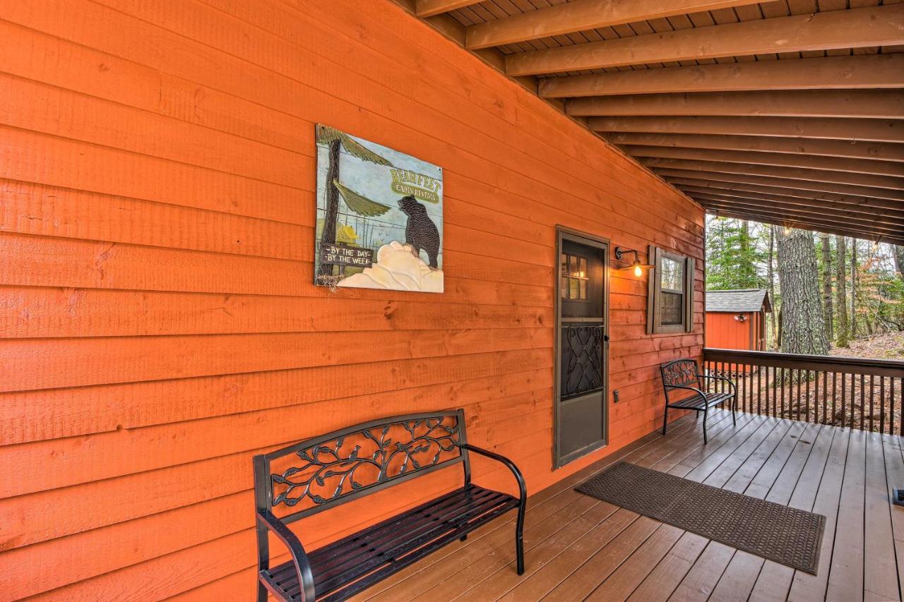 Modern Cabin With Deck In The Blue Ridge Mountains! Блеърсвил Екстериор снимка